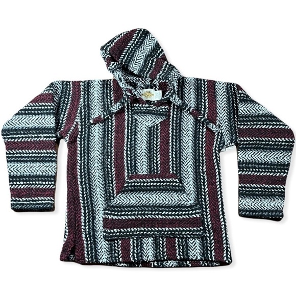 Earth Ragz Iguana Jack Baha Burgundy Pullover Sweatshirt - Picture 9 of 11